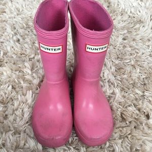 Pink Hunter Boots